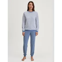CALIDA Soft Dreams Pyjama Blau 44/46