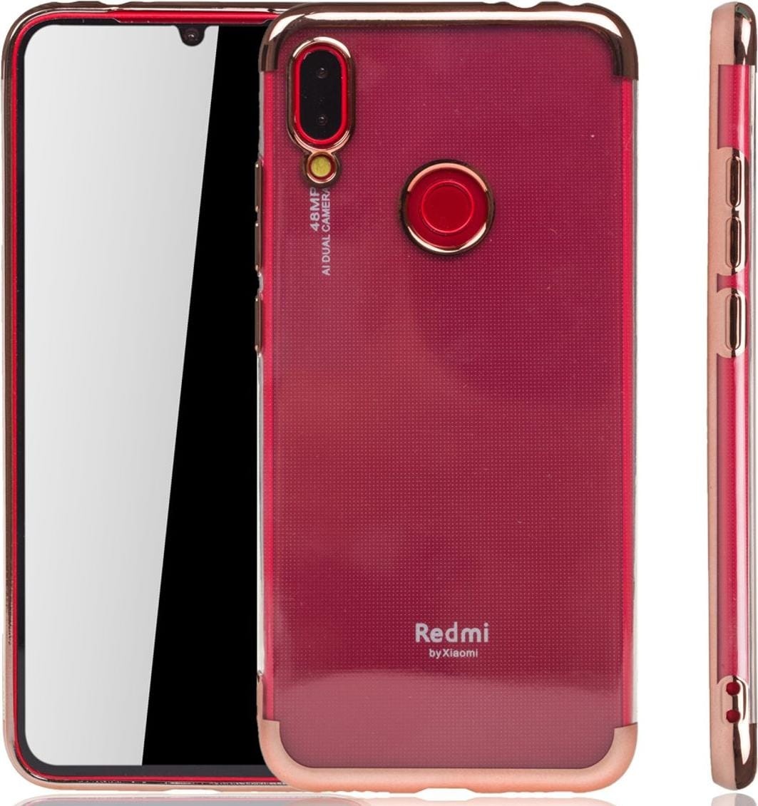 König Design Xiaomi Redmi Note 7 Pro Hülle Case Handy Cover Schutz Tasche Schutzhülle Pink (Xiaomi Redmi Note 7 Pro, Xiaomi Redmi Note 7), Smartphone Hülle, Rosa