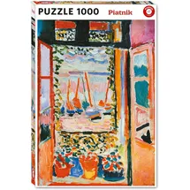 Piatnik Matisse - Offenes Fenster in Collioure - 1000 Teile Puzzle