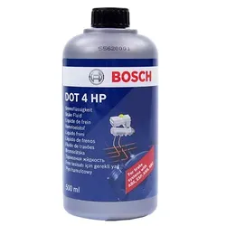Bosch 1x 500ml Bremsflüssigkeit DOT4HP [Hersteller-Nr. 1987479112]