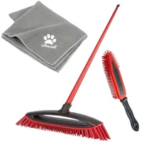 Vileda Besen Pet Pro 3-teiliges Set Rot