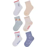 Sterntaler Socken 6er-Pack Seepferdchen in weiß – Gr.: 22