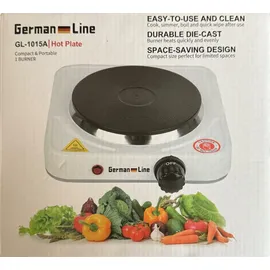 german line Kochplatte 1.000 W 15 cm