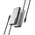 Alogic USB-C Fusion MAX 6-in-1 HUB 6 in 1 HDMI/USB-A/VGA/Ethernet - Schwarz/Grau