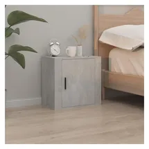 vidaXL Nachtschrank Betongrau 50 x 30 x 47 cm Grau