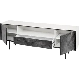 Paroli Sideboard Susa 165 x 60 x 34 cm Grau