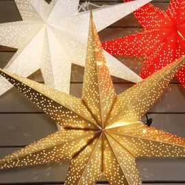 Best Season Papierstern Dot 70 cm Papier Gold