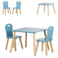 Chipolino Chipolino, Kinderstuhl + Kindertisch, Kinder Tischset Holztisch (Kindersitzgruppe)