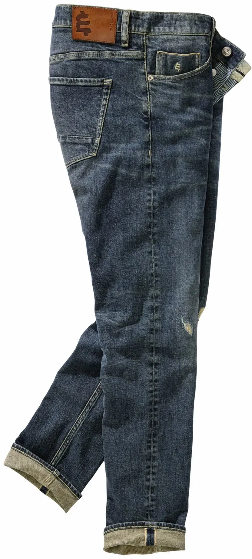 Gerockte Selvedge-Jeans - 34/32