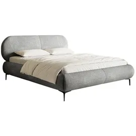 Selsey Polsterbett mit Lattenrost ¦ grau ¦ Maße (cm): B: 173 H: 96