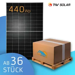 TW Solar TWMNH-48HD440 Watt Solarmodul