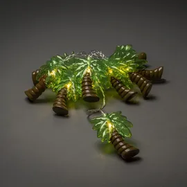 Konstsmide LED Lichterkette Palmen 2 m Warmweiß Transparent