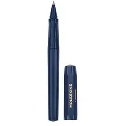 Moleksine Kaweco Roller Pen, Blue, Medium Point (0.7 MM), Black Ink