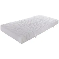 Breckle Komfortschaummatratze Easy Sleep H2, Weiß, Textil, H2, Füllung: Polyester, 140x200 cm, Grüner Punkt, Lga, Textiles Vertrauen - Oeko-Tex®, Made in Germany, DIN EN ISO 9001, Bezug abnehmbar/waschbar, Ober- und Unterseite versteppt, optimale Belüftung, für verstellbare Lattenroste geeignet, atmungsaktiv, Schlafzimmer, Matratzen Shop, Matratzen, Kaltschaummatratzen