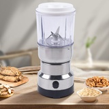 180W Getreidemühle Elektrische Mühle Maschine Mini Gewürzmühle Kräutermühle Kaffeemühle Mehlpulver für Kräuter Gewürze Nüsse Weizen Getreide 100g