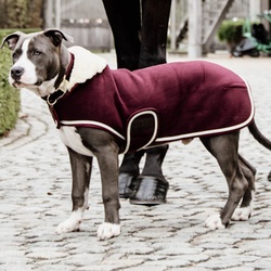 Kentucky Dogwear Hundemantel Heavy Fleece - Bordeaux, XXS