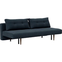 INNOVATION LIVING TM 3-Sitzer Recast, moderes Design, Dauerschläfer, elegant und komfortabel, Schlafsofa als Einzelbett oder bequemes Doppelbett nutzbar blau