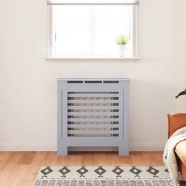 vidaXL MDF Heizkörperverkleidung Grau 78 cm