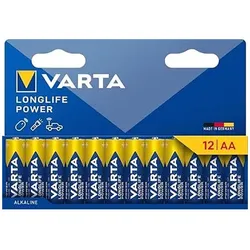 Longlife Batterien -  AA (LR6) / 12