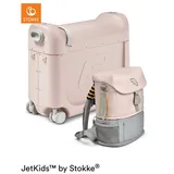 JETKIDSTM BY STOKKE® Aufsitzkoffer BedBoxTM mit Crew BackPackTM Pink