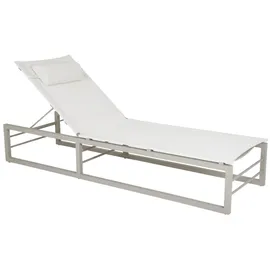 Brafab Vevi Gartenliege 200 x 64 x 107 cm Beige