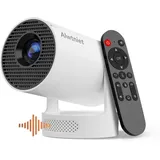 Mini Projektor, Mini Beamer 4K Unterstützt, Wi-Fi 6 Und Bluetooth 5.4, 5W Lautsp