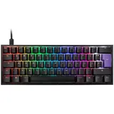 Ducky One 2 Mini (DE, Kabelgebunden), Tastatur, Schwarz
