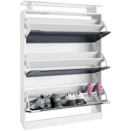 Vladon Loret 89 x 104 x 23 cm anthrazit matt / anthrazit