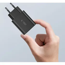 TECH-PROTECT Nc30W 3-Port-Netzwerk-Ladegerät Pd30W/Qc3.0 Weiss / Usb-a Qc 30w Wandladegerät – Weiß