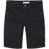 name it - Jeans-Shorts Nkmsilas Slim 2272-Tx in black denim, Gr.158,