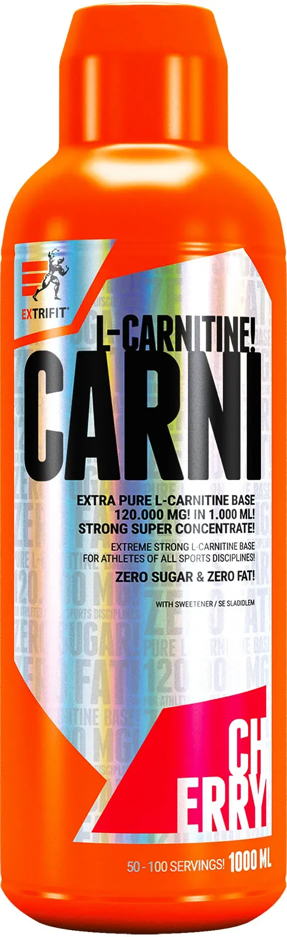 Extrifit  Carni Liquid 120000 mg 1000 ml aprikose