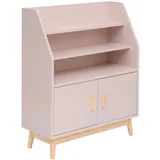 Mobili Rebecca Kinderregal Rebecca 80 x 100 x 33 cm Kiefer rosa