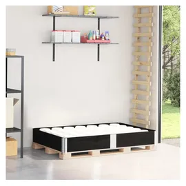 vidaXL Paletten-Aufsatzrahmen 150 x 100 x 0 cm Schwarz