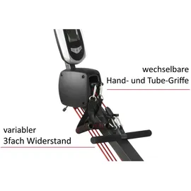 Body Coach ROWER ‘N TUBE Schwarz