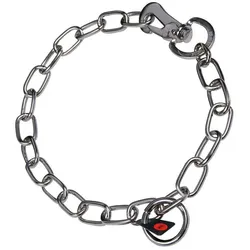 Hundehalsband Hs Sprenger Silberfarben 3 mm Verbindungen Halblang 45 cm