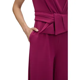 Vera Mont Damen Jumpsuit mit weitem Bein 44, Sweet Berry - 44
