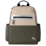 Hedgren Rim Backpack Beige / RFID Schutz 38 cm beige-olive
