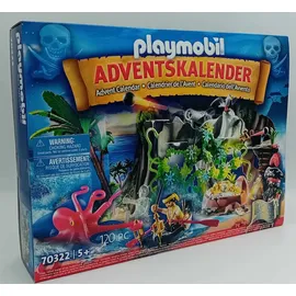 Playmobil Adventskalender Schatzsuche in der Piratenbucht 70322