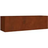 vidaXL Hochbeet 280 x 80 x 80 cm Cortenstahl