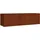 vidaXL Hochbeet 280 x 80 x 80 cm Cortenstahl