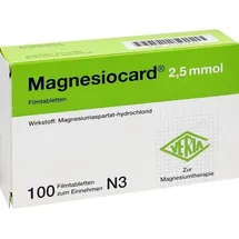 Verla-Pharm Arzneimittel GmbH & Co KG MAGNESIOCARD 2,5 mmol Filmtabletten 100 St.