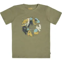 Fjällräven Kinder Forest Findings T-Shirt (Größe 146, gruen)