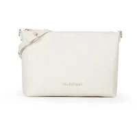 Valentino Brixton Umhängetasche Kunstleder Ecru/Beige