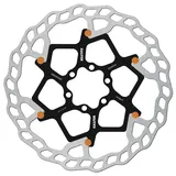 GALFER Bremsscheibe Wave Floating Disc - Silver / Orange - 180 mm