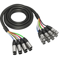 Behringer GMX-300 Gold Performance 3 m (10 Fuß) 8-Wege-Multicore-Kabel
