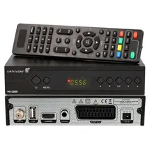 Zehnder HX 2200 Sat Receiver mit Aufnahmefunktion, HD fähig, Full HD, Digital Sat-Receiver