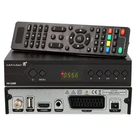 Zehnder HX 2200 Sat Receiver mit Aufnahmefunktion, HD fähig, Full HD, Digital Sat-Receiver