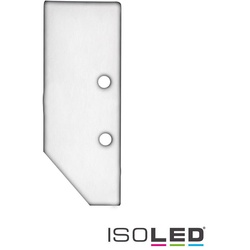 ISOLED Zubehör für Profil HIDE ASYNC - Aluminium-Endkappe EC92 inkl. Schrauben, Weiß RAL 9003 ISO-114837