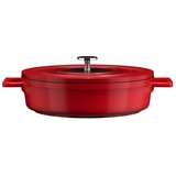 Homelux Topf Homelux 28cm Kochtopf Induktion Schmortopf mit Glasdeckel, 4,1L Kochtöpfe mit Antihaftbeschichtung, Geeignet für alle Kochfelder(H-KSB28)
