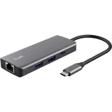 Trust Dalyx - Dockingstation - für Laptop - USB-C